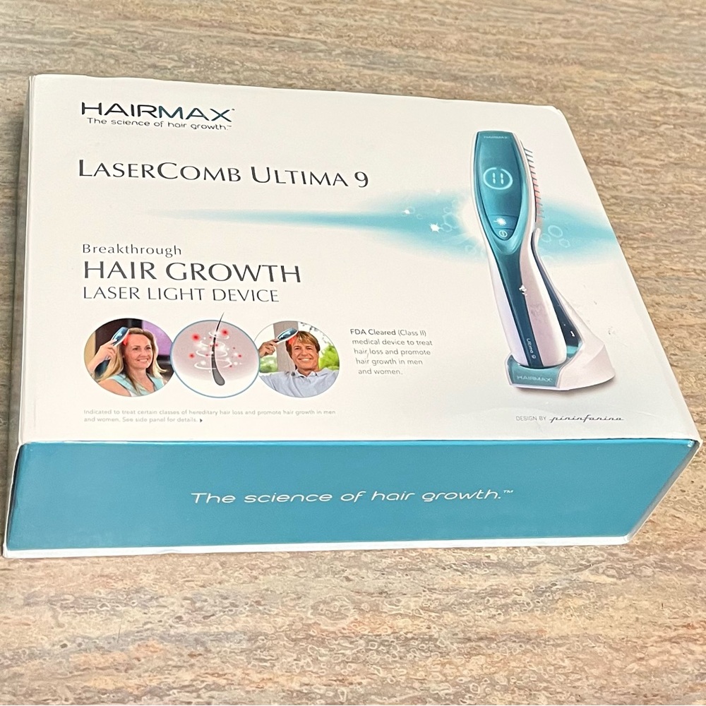 NIB Hairmax LaserComb Ultima 9 laser light device